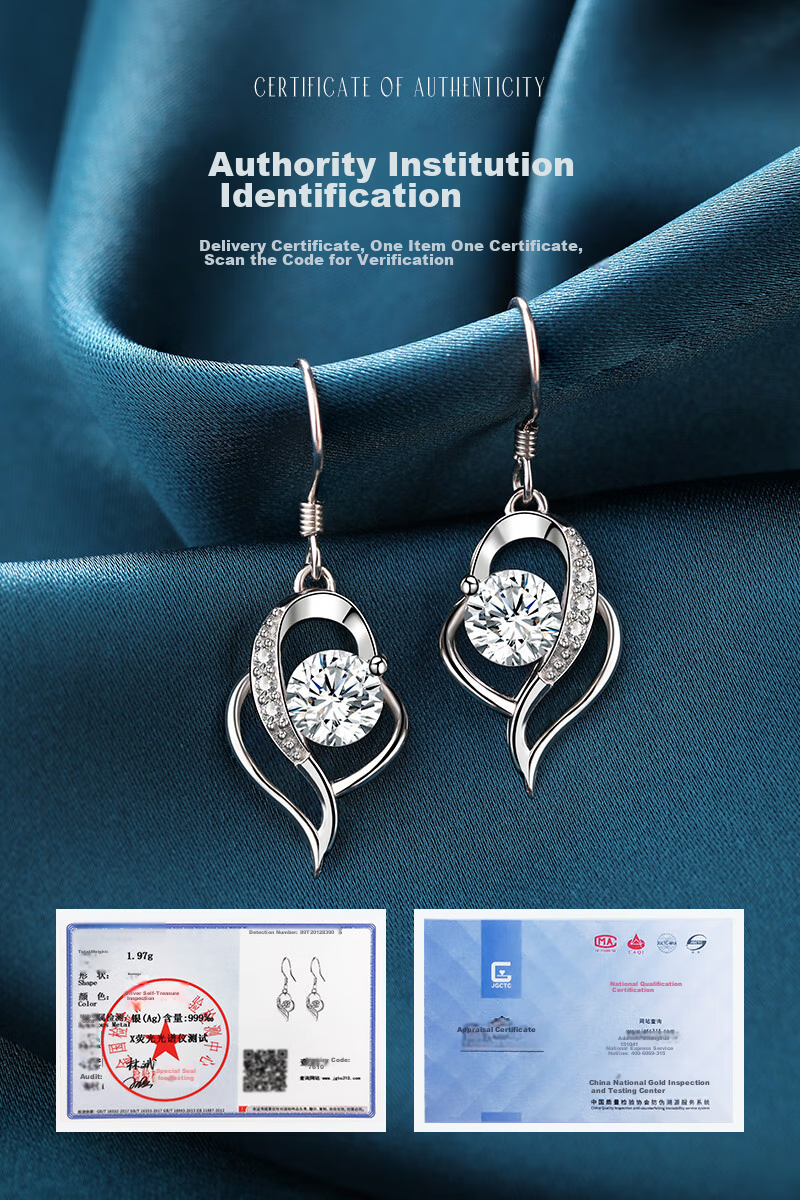 Серьги-гвоздики MANHE S999 из стерлингового серебра для женщин, ювелирные серьги, подарок на день рождения для жены, подарок на День святого Валентина для девушки