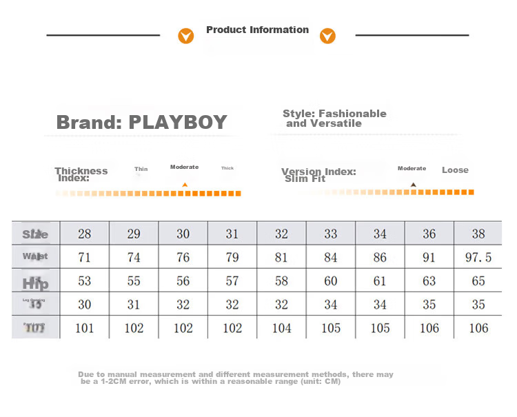 Джинсы PLAYBOY для мужчин, осенние и зимние повседневные брюки, модные эластичные узкие брюки скинни, черные, размер 32