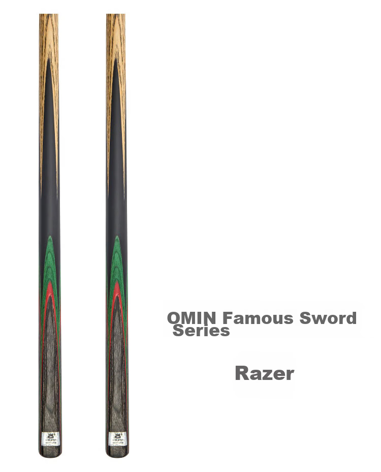 Кий для бильярда O’MIN Mingjian Series - Leize, 10 мм, для пула и снукера, с аксессуарами