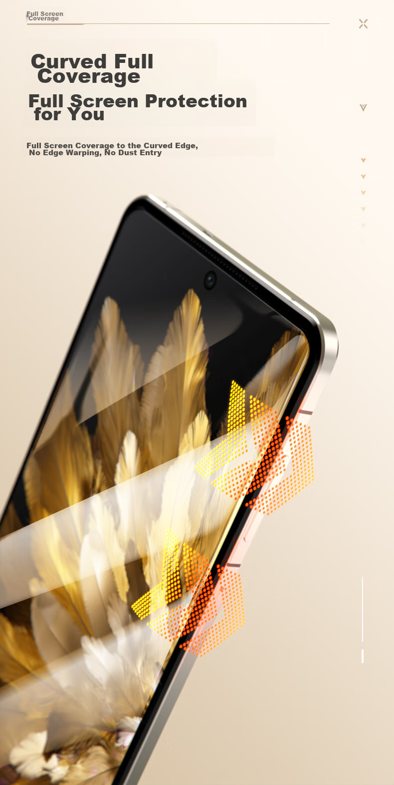 Защитная пленка LLUNC для OPPO Find N3 Flip / N2 Flip, внутренняя, полноадгезионная, прозрачная, 2 шт.
