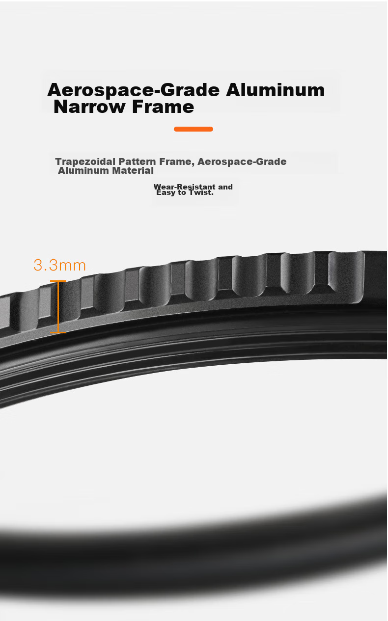 Zhuoer 72mm HMC UV Filter, Защита объектива для беззеркальных и DSLR камер, 18-слойное сверхтонкое покрытие, без виньетирования, высокая четкость, высокая прозрачность, подходит для фильтров камер Canon Nikon Sony