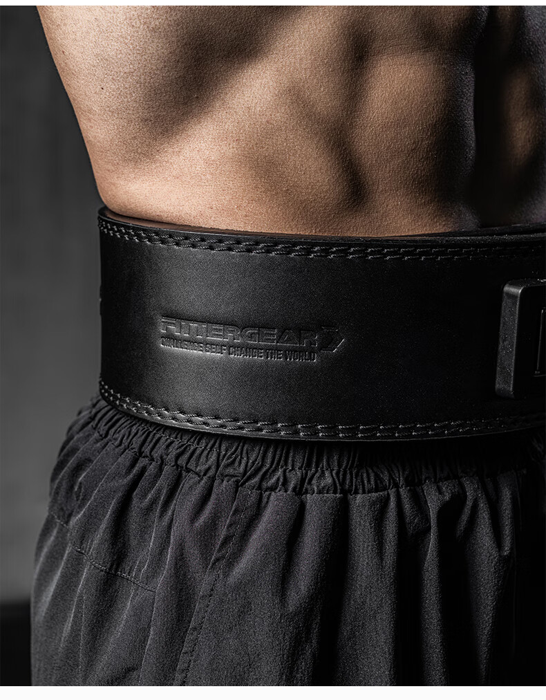 Пояс для силовых тренировок FITTER GEAR, для пауэрлифтинга, тяжелой атлетики, приседаний и жима лежа, с быстрой застежкой, защитный, мужской/унисекс, размер XL, черный