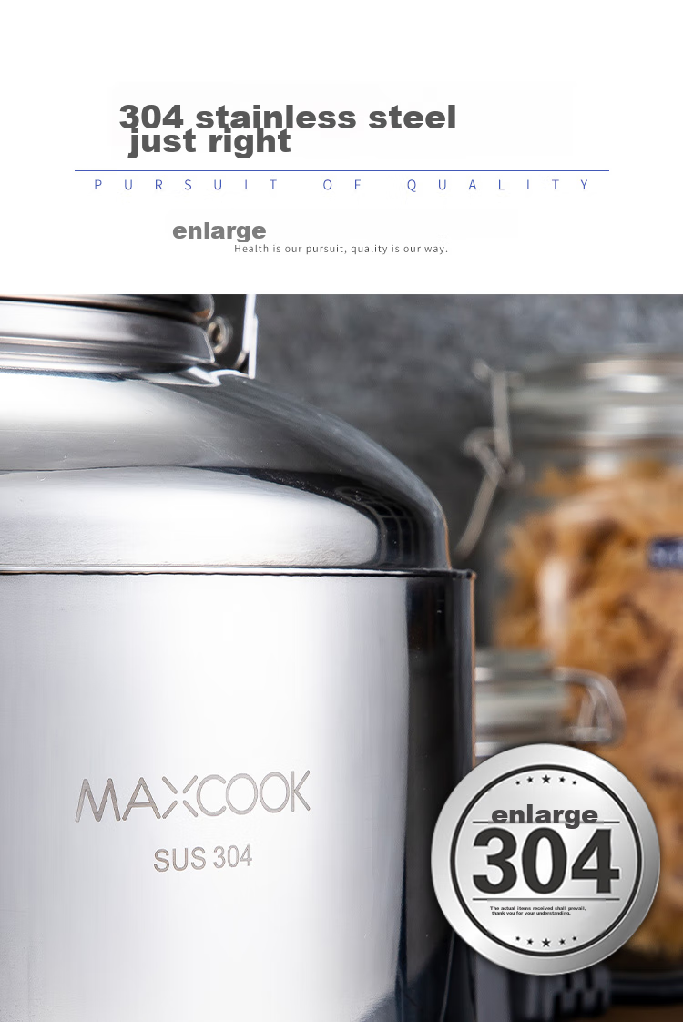 Электрический чайник MAXCOOK TB-Z26, 6 л, нержавеющая сталь 304, с носиком, противоскользящий, защита от перегрева, индикатор свистка