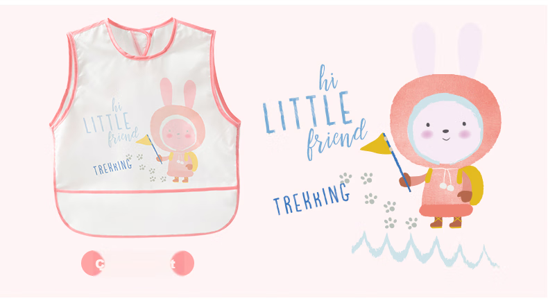 Детский нагрудник Babyprints, водонепроницаемый, с длинным рукавом, 2 шт.