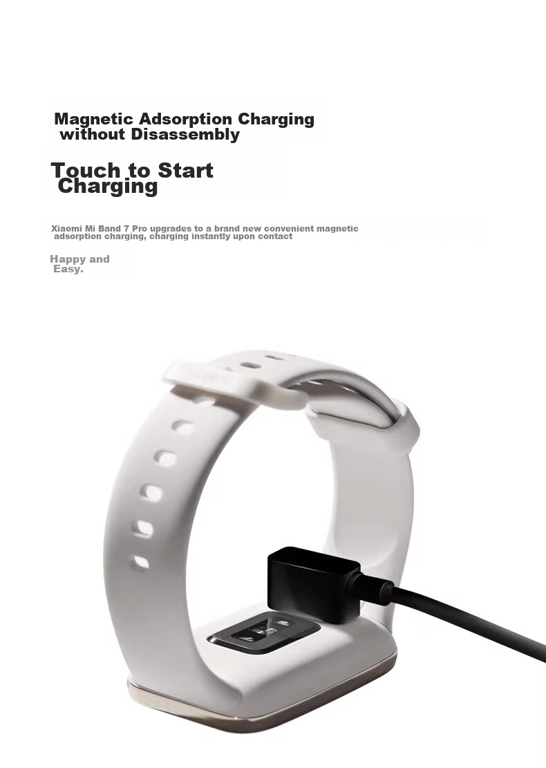 Кабель для зарядки CHENSONG для Xiaomi Mi Band 7 Pro, Redmi Watch 2/3, умный браслет, магнитная док-станция