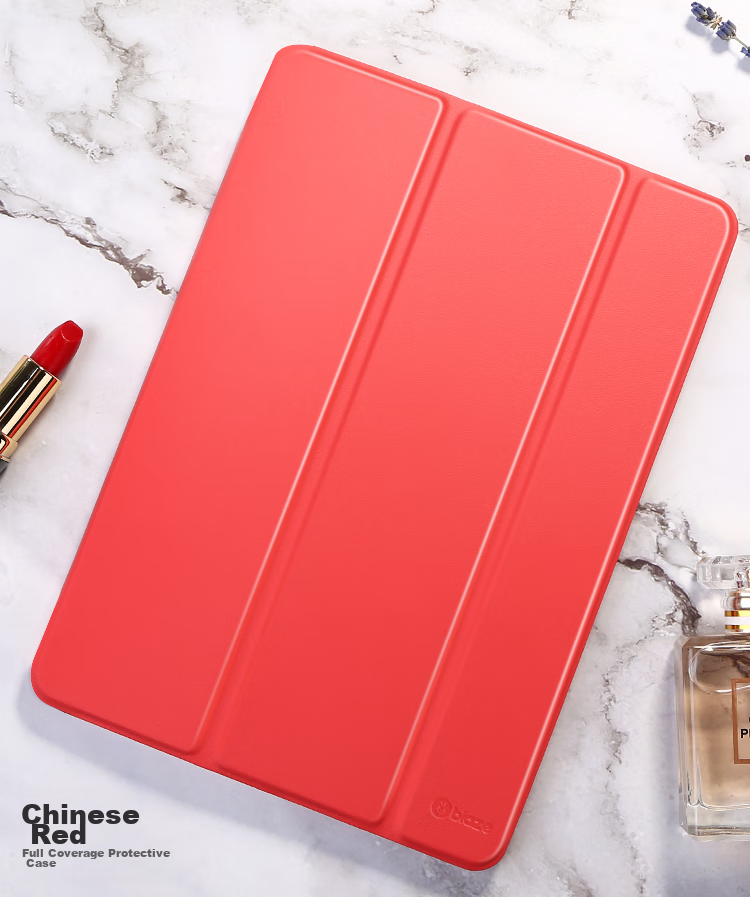 Чехол-книжка BIAZE для iPad 10.2 дюйма (9/8/7 поколение), универсальный складной чехол-книжка с функцией Smart Sleep/Wake, черный