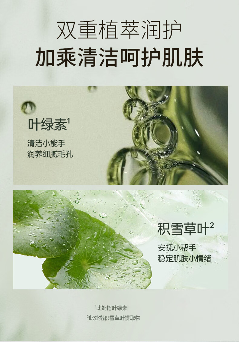 玫黛琳（MAIGOOLE）drar叶绿素氨基酸细嫩洗面奶洁面泥深层清洁收缩毛孔去黑头100g