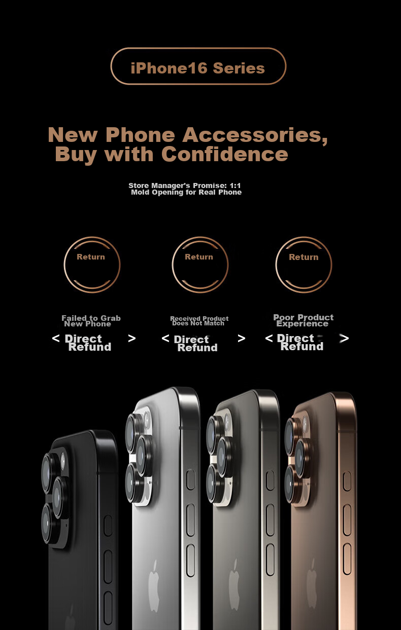 Защитное стекло для iPhone 16 Pro Max