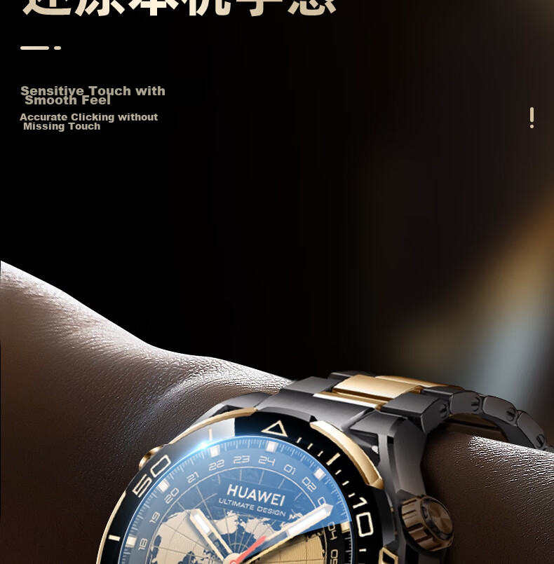 Защитная пленка для экрана Huawei Watch Ultimate, закаленное стекло, высокая четкость, защита от царапин и падений