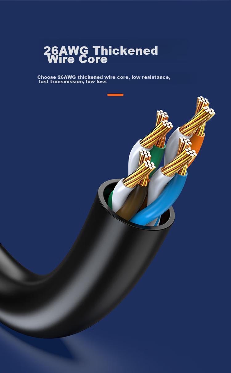 Кабель Shengwei Cat5e Ethernet, 100 Мбит/с, огнестойкий, сетевой кабель, патч-корд Cat5e, кабель для широкополосного подключения к компьютеру, 25 метров WLC1025G