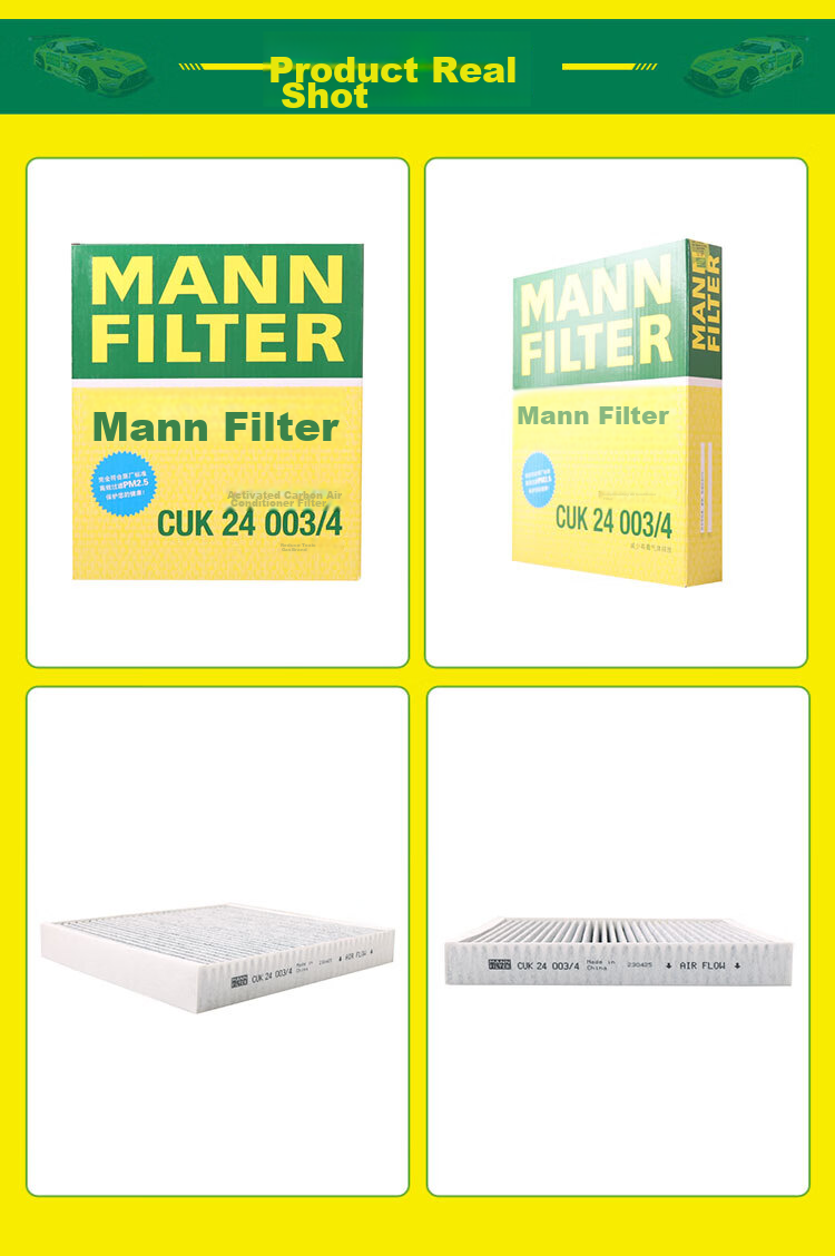 Фильтр салона MANNFILTER CUK24003/4CUK24070 для Chevrolet, Buick, Cadillac, BYD, Landwind
