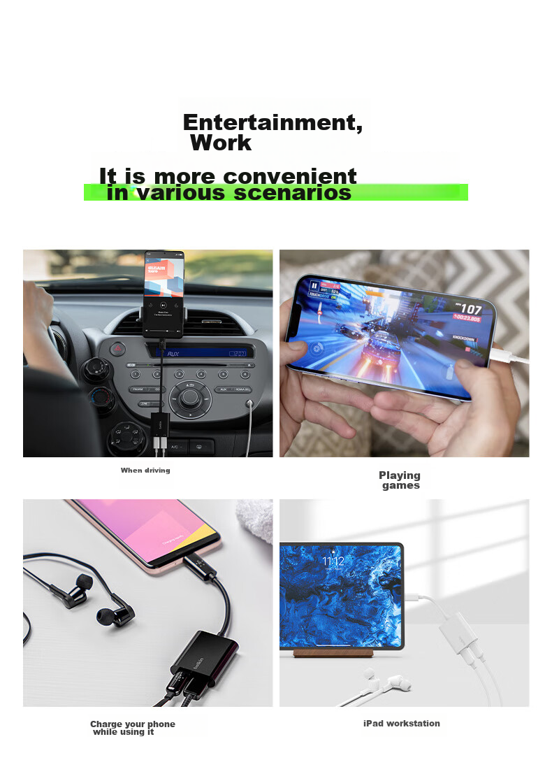 Адаптер-разветвитель Belkin Type-C, 60W, черный