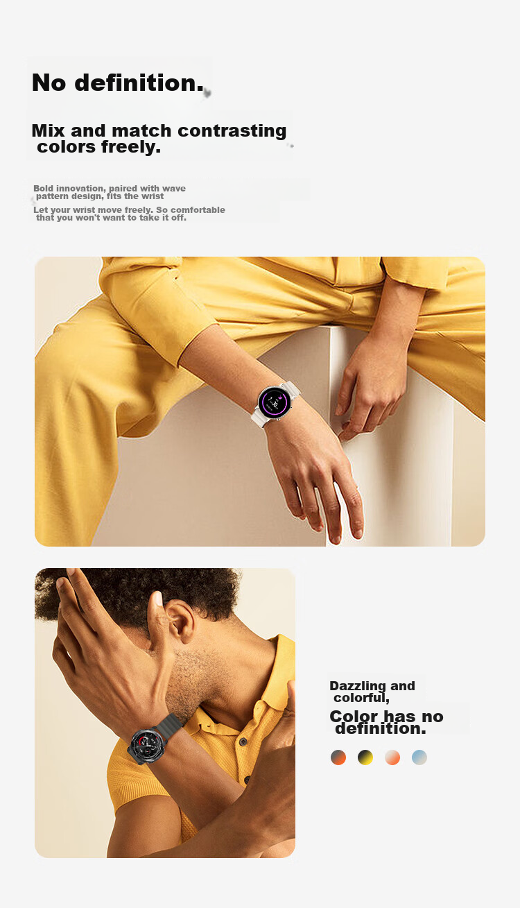 Ремешок MSSM Magnetic Loop для Huawei Watch 4 Pro/GT5/GT4/GT5 Pro, силиконовый, с магнитной застежкой, 22 мм, цвет "Звездный апельсин"