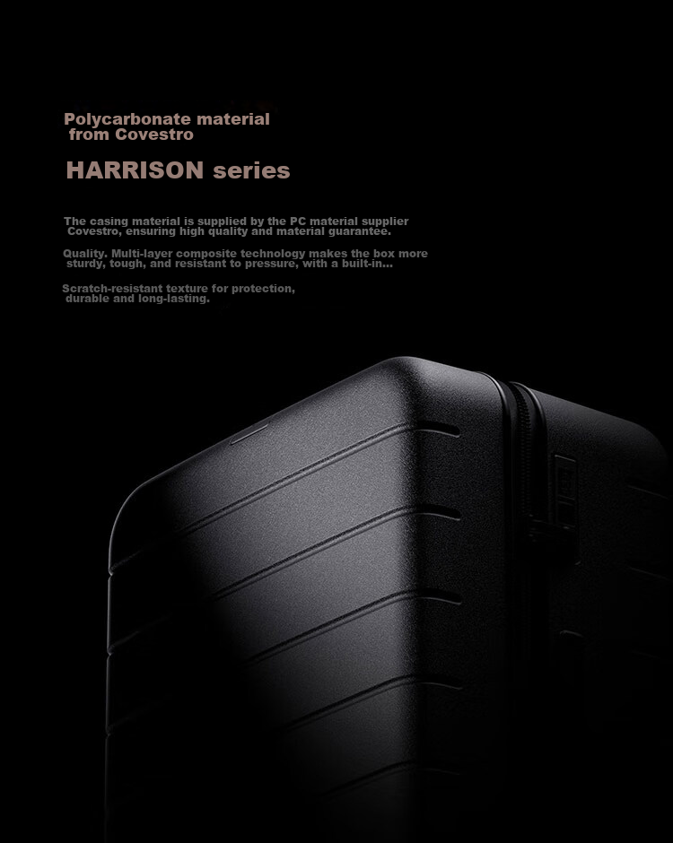 Чемодан Xiaomi Mijia Luggage, 20-дюймовый ручная кладь, поликарбонатный, с кодовым замком, бежевый