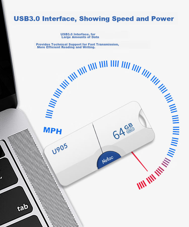 USB-накопитель Netac U905 64GB