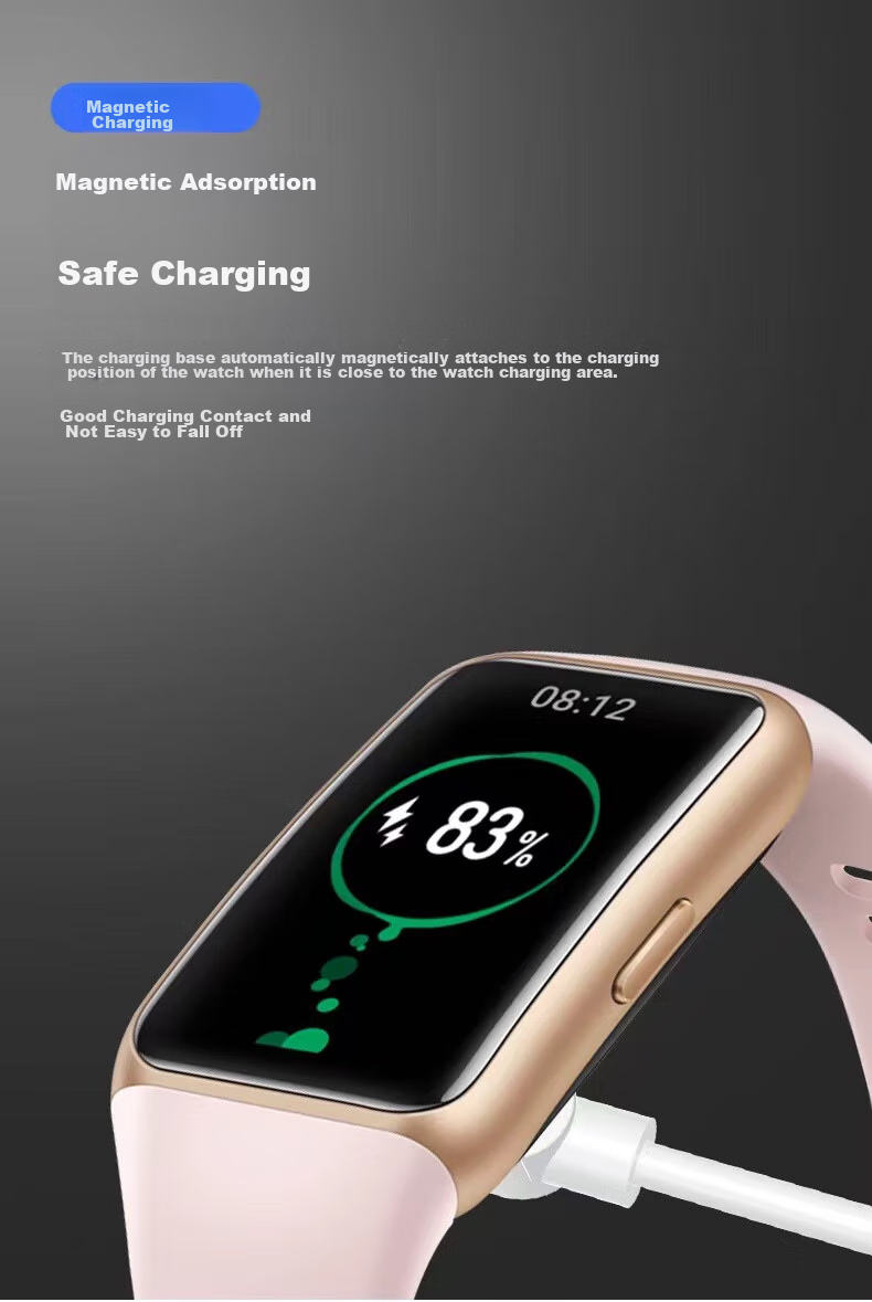 Зарядное устройство KOVOL для Huawei Band 10/9/8/7/FIT3/2, Honor Band 6, Huawei Children's Watch 4X/5x/pro/b4, кабель для зарядки, белый