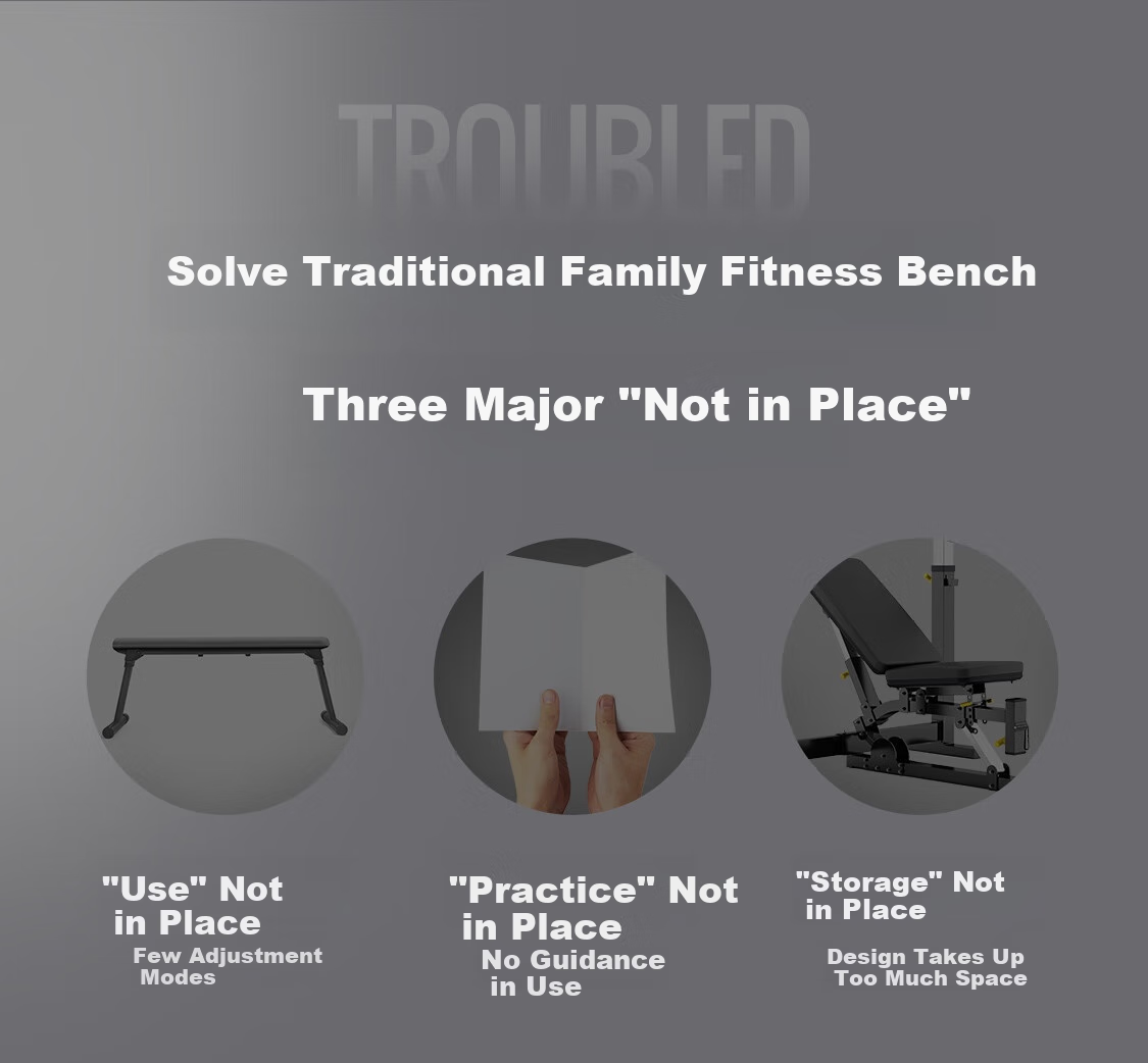 Скамья для фитнеса Keep Adjustable Dumbbell Bench D1 Professional Edition, складная, многофункциональная