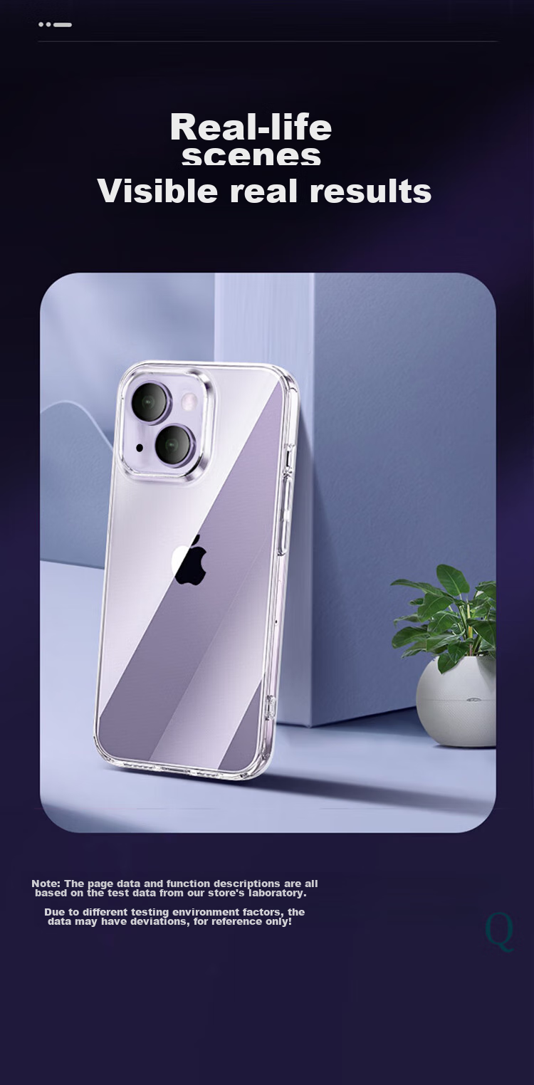 Прозрачный чехол для iPhone 14 Plus