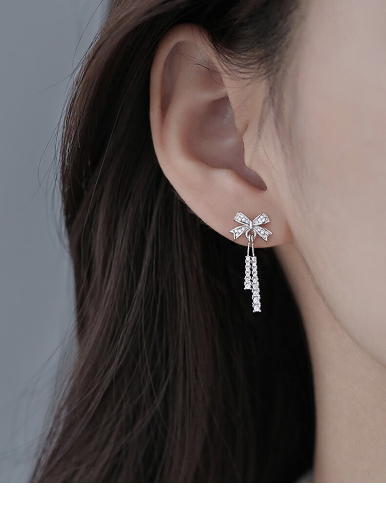 Серьги-пусеты MANHE S999 из стерлингового серебра в форме бабочки, женские, подарок на День Святого Валентина