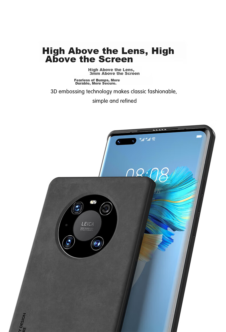 Чехол для Huawei Mate40 Pro HotFire, силиконовый, противоударный, с защитой камеры, серый
