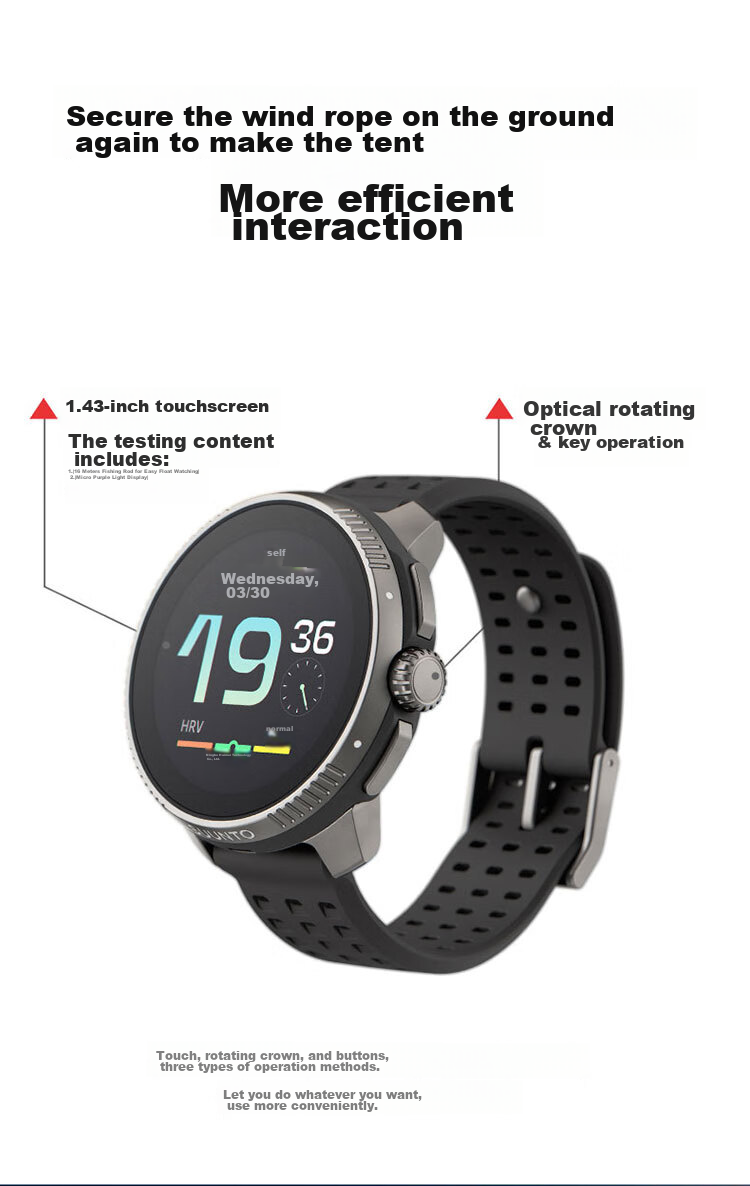 Смарт-часы SUUNTO Race Outdoor Training Wristwatch, для бега по пересеченной местности, с измерением пульса и кислорода в крови, спортивные, мужские, женские, фиолетовые