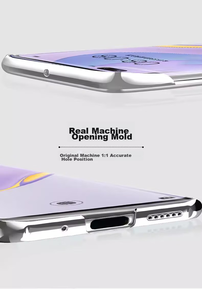 ZHIWEISHI Чехол для Huawei Nova 7 Pro, ультратонкий, полностью прозрачный, безрамочный, ударопрочный