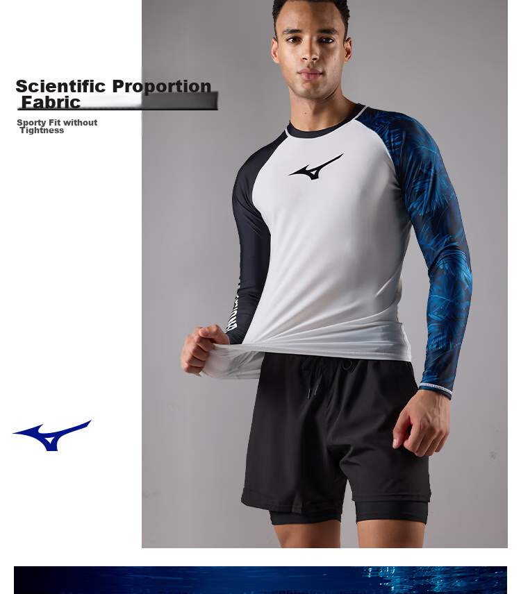 Мужские плавки MIZUNO, защита от смущения, быстросохнущие, для горячих источников, большого размера, для пляжного серфинга, белые, 2XL