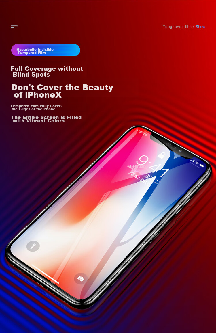 Защитное стекло PISEN для Apple iPhone X/XS/11 Pro, противоударное, антибликовое, с защитой от подглядывания, полное покрытие экрана