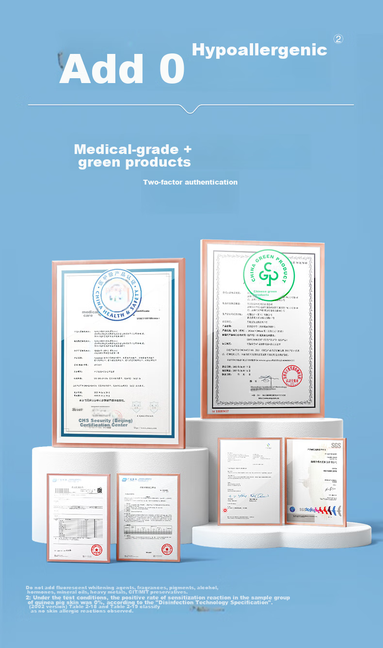 PurCotton (100% хлопок) утолщенные салфетки для лица, 20 шт. в упаковке, одноразовые, 20x20 см