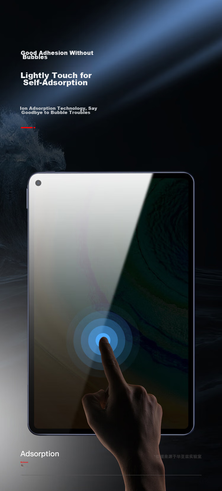 BIAZE Защитная пленка для экрана Huawei MatePad Pro 10.8-дюймовый, высококачественная, из закаленного стекла, износостойкая и устойчивая к царапинам