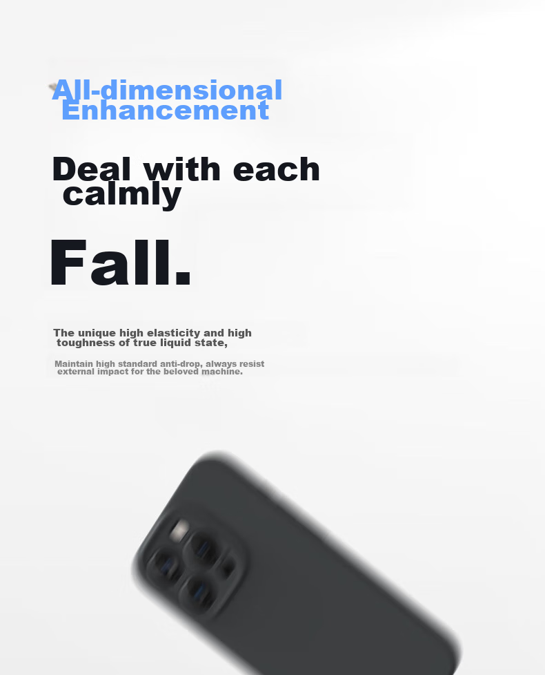 DIVI Чехол-накладка из жидкого силикона для Apple iPhone 15, черный