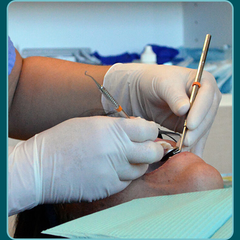 Одноразовые латексные перчатки AMMEX, 100 шт., размер M, для уборки, кухни, медицинские