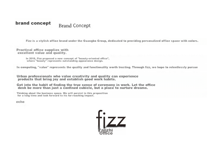 Папка для документов Fizz A4, горизонтальная, оранжевая