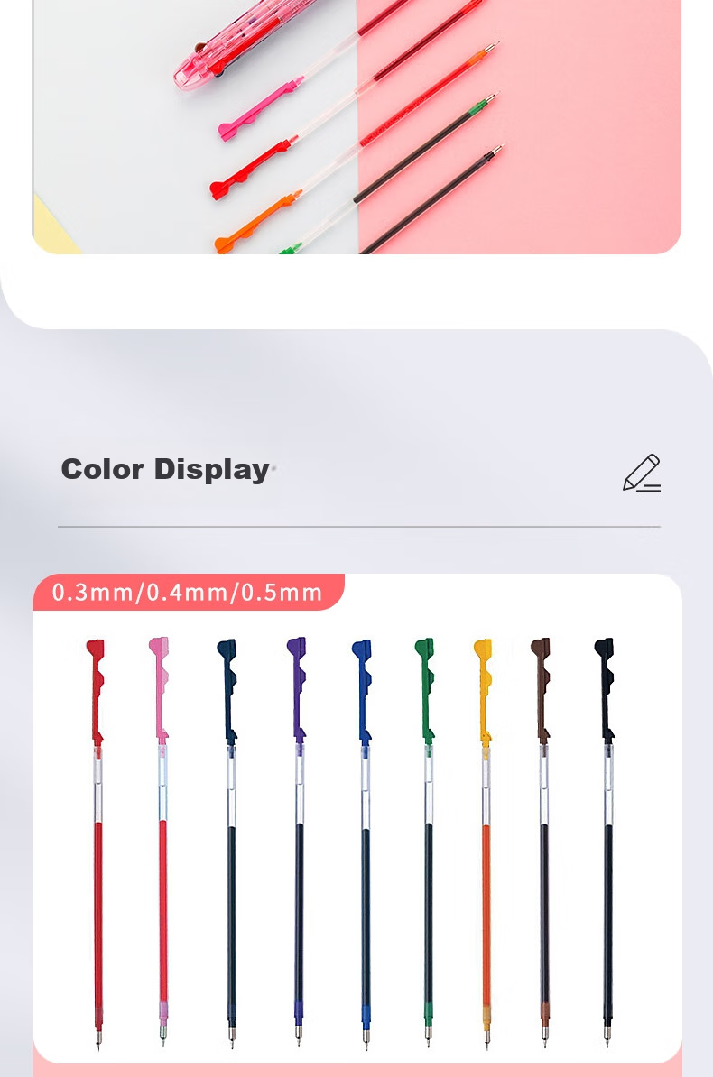 Стержень для ручки PILOT Coleto Refill, LHKRF10C5, 0.5 мм, розовый