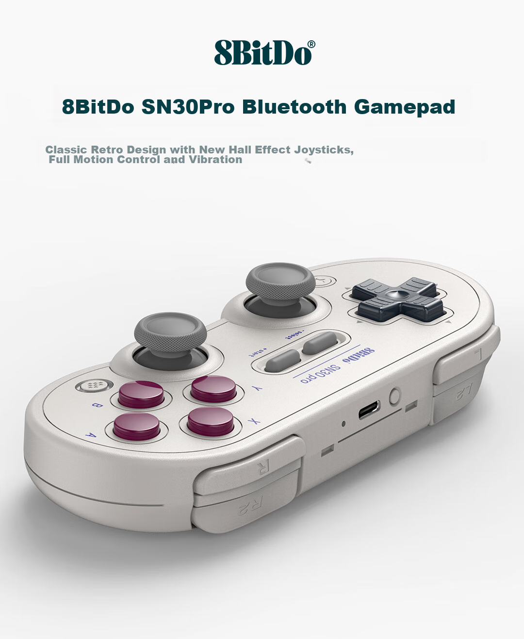 Беспроводной геймпад 8BitDo SN30 Pro