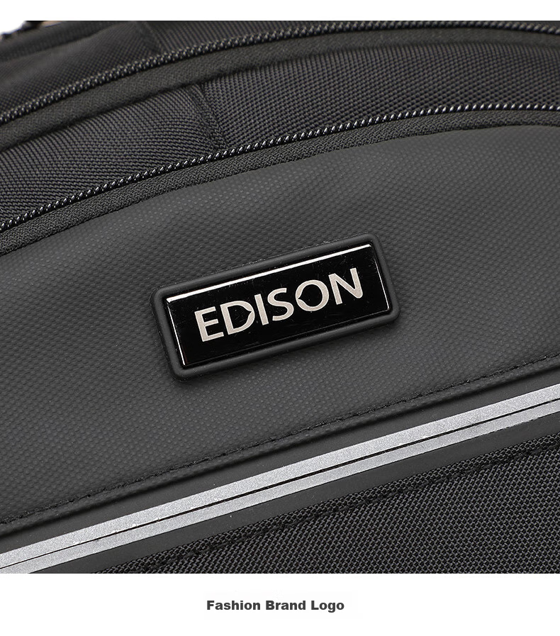 Рюкзак Edison E08-2G, 17.3 дюйма, 45 л, черный камуфляж