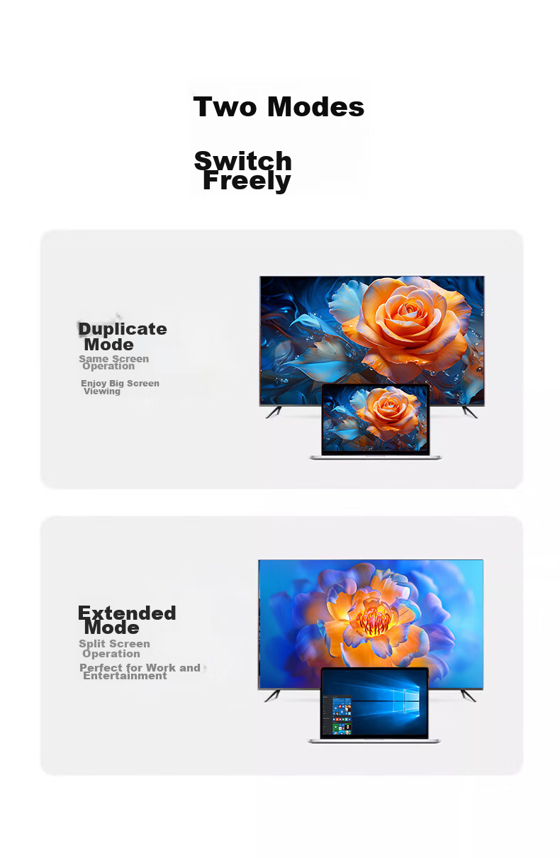 Конвертер BIAZE VGA в HDMI + VGA с аудио, разветвитель, удлинитель, один вход два выхода, подключение компьютера к телевизору или проектору