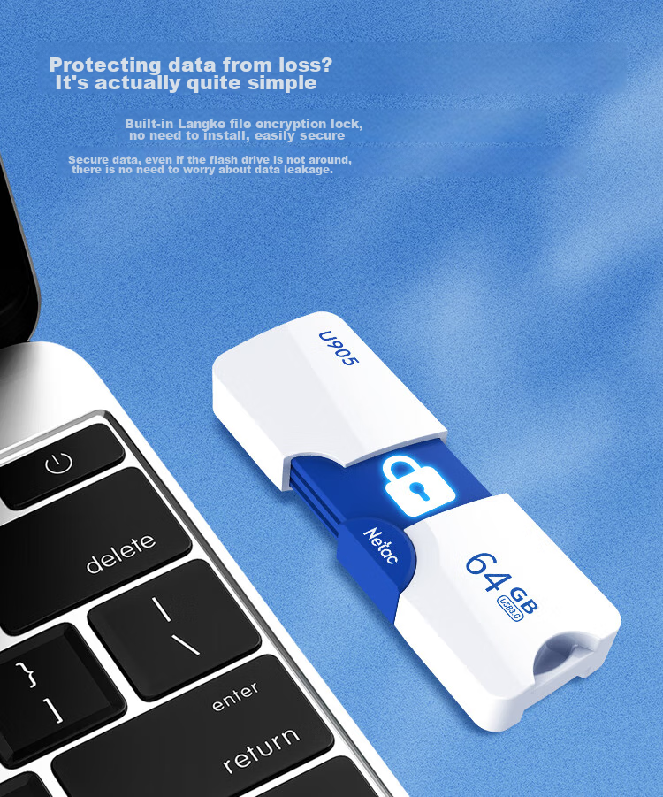 USB-накопитель Netac U905 64GB