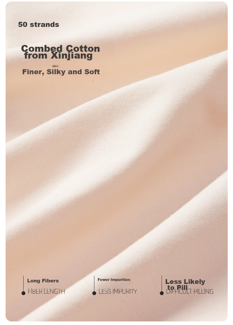 Нижнее белье женское Jingshumian, трусы из хлопка Xinjiang Cotton 50S, антибактериальные, с ластовицей из шелка, средняя посадка, смешанные цвета - 6 шт., XL
