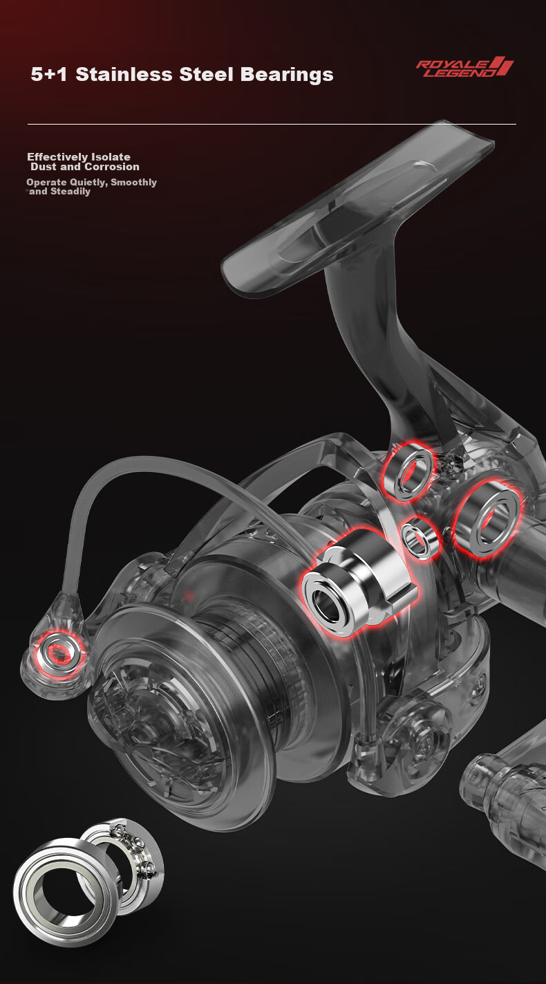 Комплект удилища KastKing Royale Legend Spinning Reel Combo