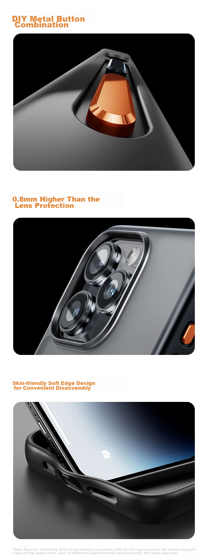 Чехол TORRAS Pivot Case для Apple iPhone 15 Pro Max, противоударный, с подставкой, магнитный, матовый черный