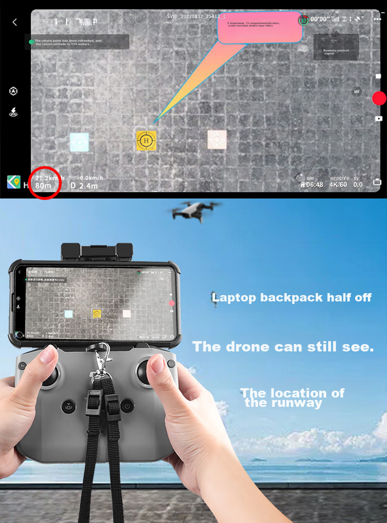 Взлетно-посадочная площадка QIYE для DJI Mini 4 Pro, складная, портативная, универсальная для Mini 3, Mini 5 Pro, AVATA
