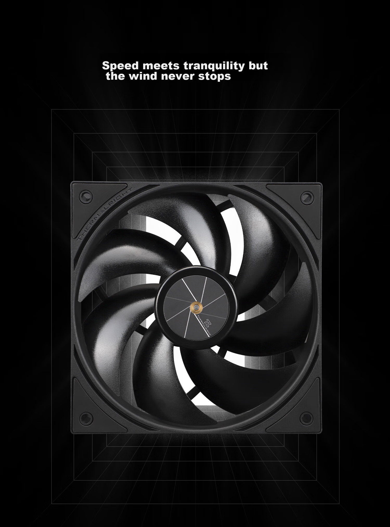 Компьютерный вентилятор Thermalright TL-P12, 12 см, PWM, 1500 об/мин, подшипник S-FDB, 4PIN PWM