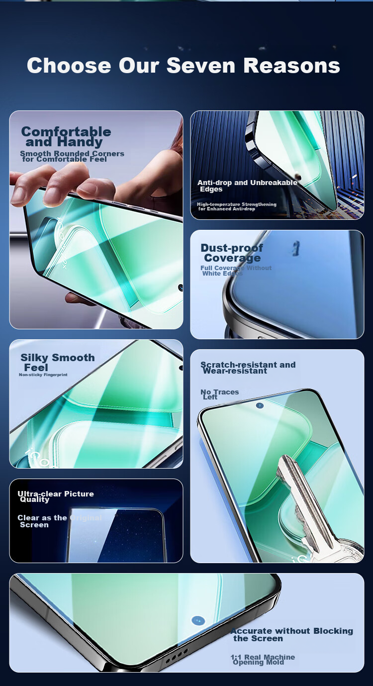 Защитное стекло KOOLIFE для Vivo IQOO Z10X, Iqoo Z9X, защитная пленка для экрана, HD стекло, полное покрытие экрана, ультратонкое, HD, противоударное, от отпечатков пальцев