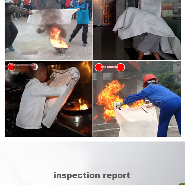 Огнестойкое одеяло JINGXI, противопожарное одеяло, аварийное одеяло для коммерческой кухни, дома, офиса, здания, фабрики, стекловолокно, спасательное одеяло, 1,5 метра