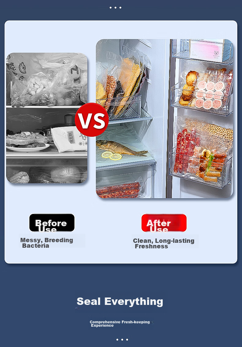 Вакуумные пакеты Joybos, 50 шт., 20x30 см, для упаковки продуктов, утолщенные, герметичные, для хранения пищи