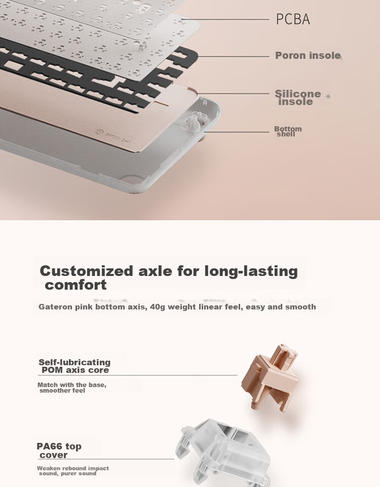 LOFREE Foundation Liquid Keyboard, беспроводная механическая Bluetooth клавиатура с тремя режимами, с возможностью горячей замены, для женского офисного компьютера, 84 клавиши