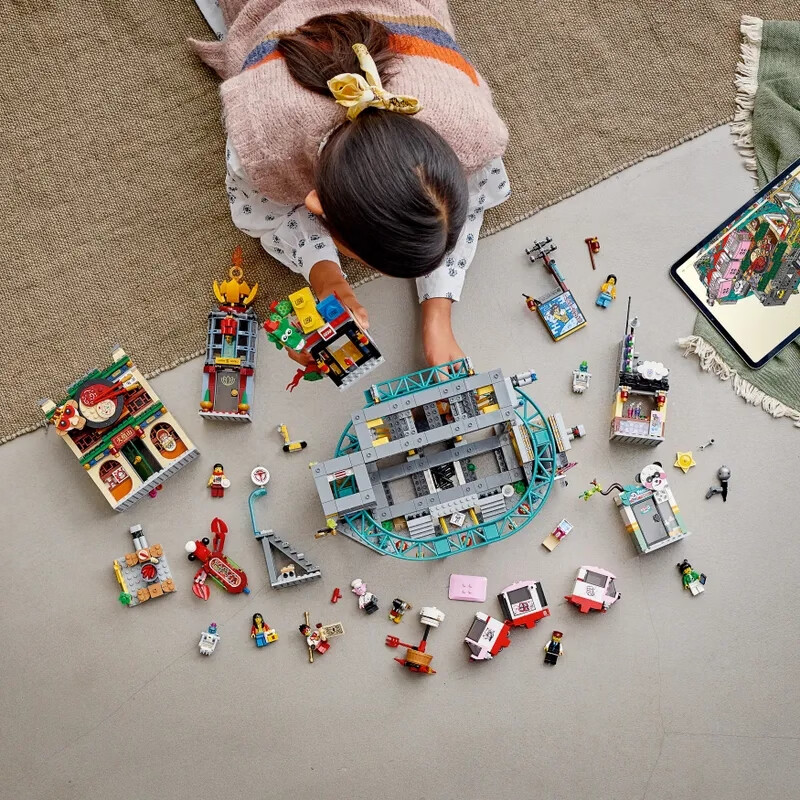 乐高（LEGO）80036  兰灯城 积木拼搭玩具悟空小侠系列