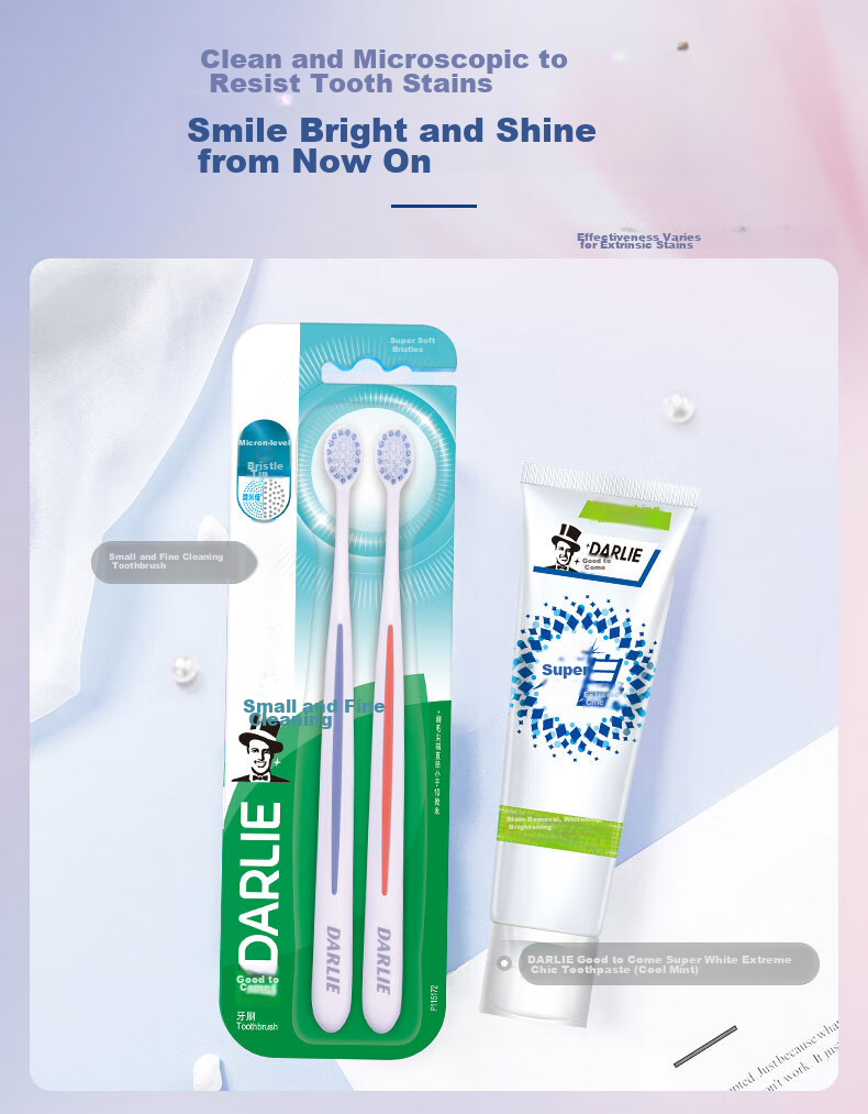 Зубная щетка DARLIE Agile Soft Bristle, 10 шт.