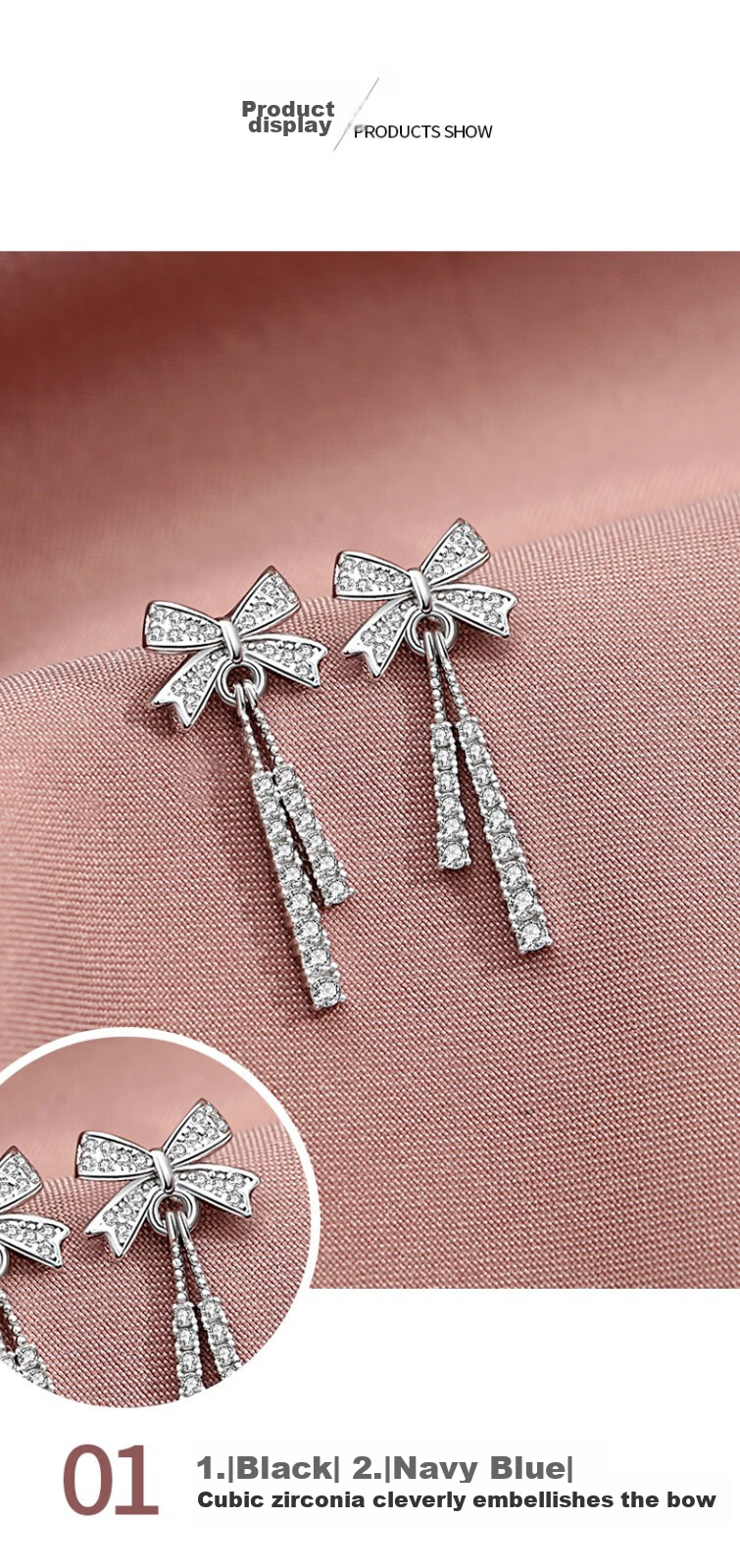 Серьги-пусеты MANHE S999 из стерлингового серебра в форме бабочки, женские, подарок на День Святого Валентина